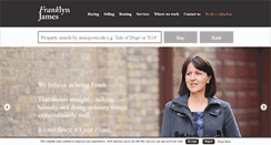 Desktop Screenshot of franklynjames.co.uk